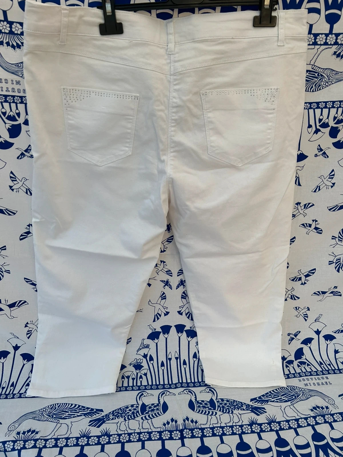 Pantacourt 48/4XL nieuw wit dames – photo 3